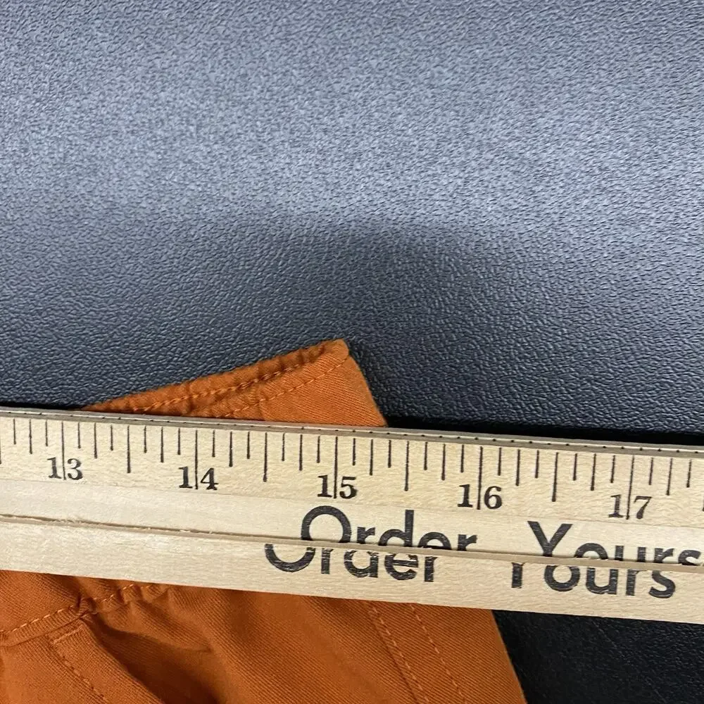 FIGS Scrub Pant Mens Medium Tall Rust Orange Cairo Cargo Medical Nurse NWOT 5917